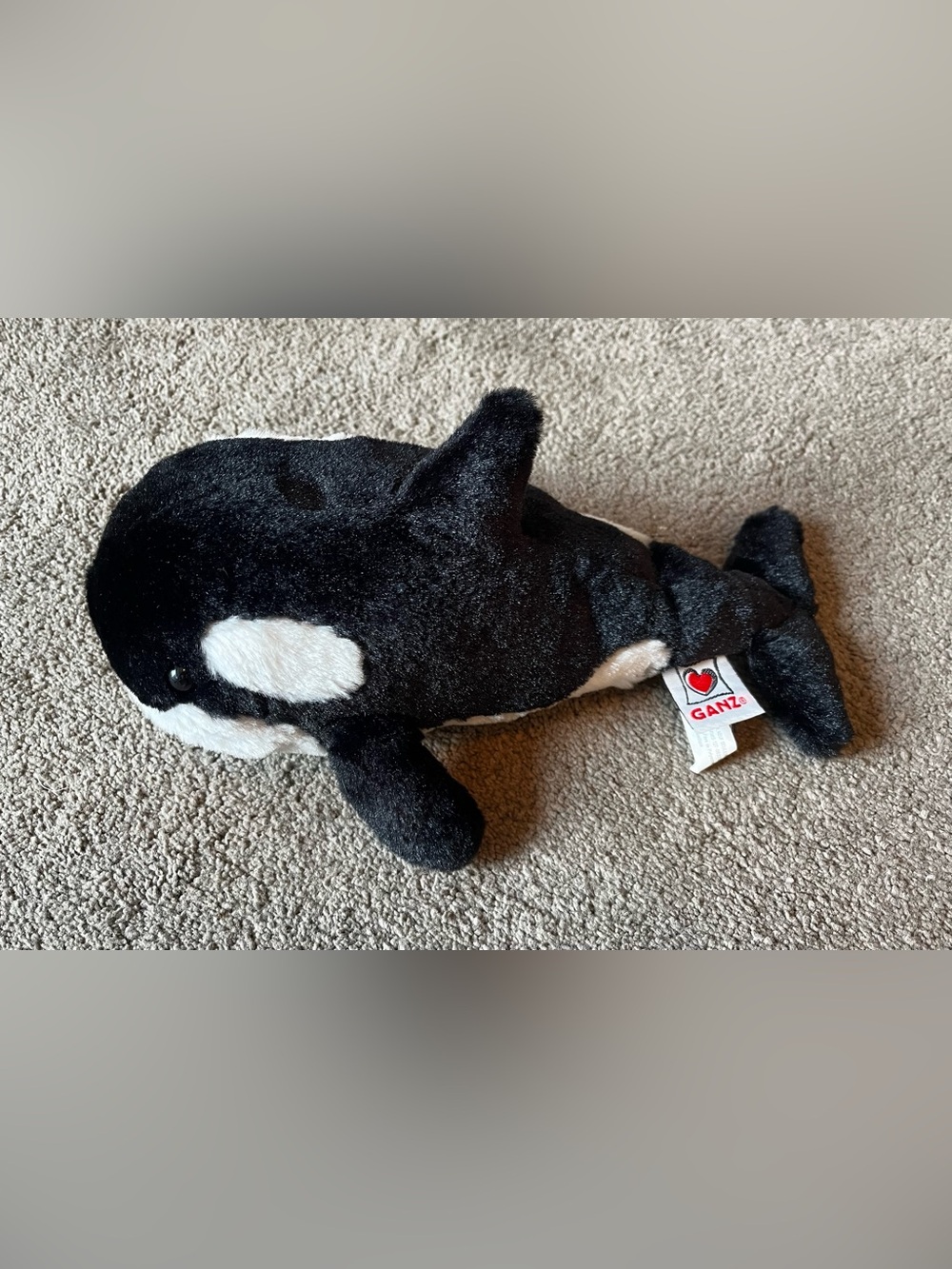 Webkinz Ganz Orca Whale Plush
